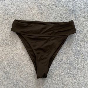 LA Hearts Black Highwaisted bikini bottoms